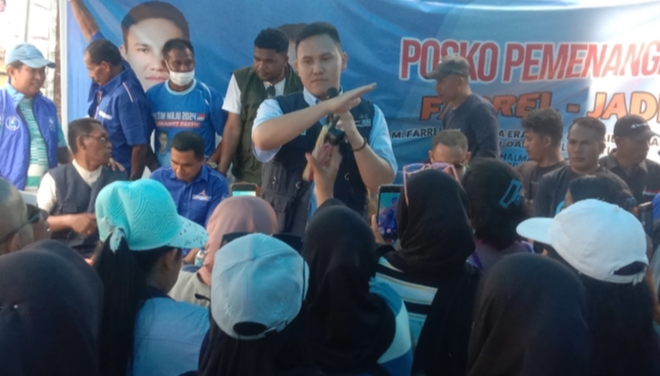 Sambangi Warga Wasile, Farrel-Jadi Diberi Predikat ‘Pemimpin Perubahan’